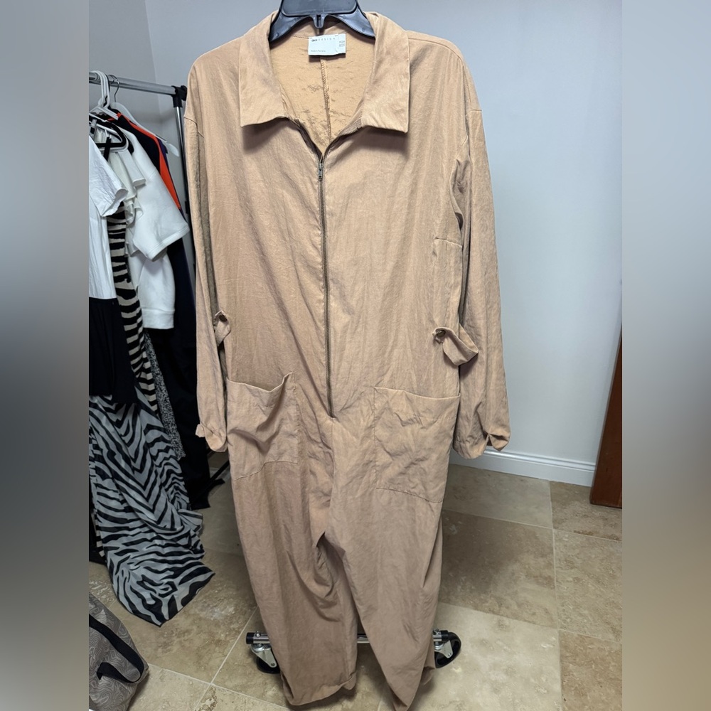 Asos Design Boilersuit Zip Up Jumpsuit